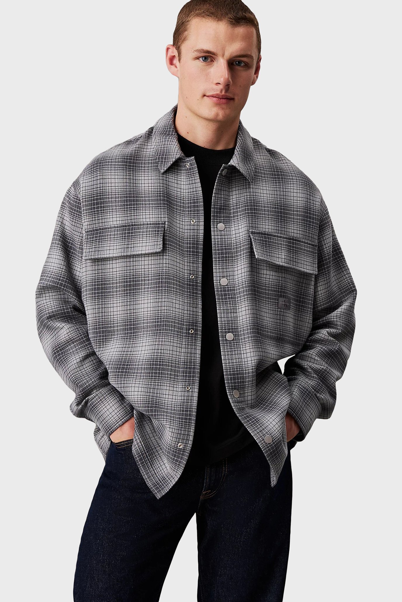 Ko'ylak CHECK OVERSHIRTCalvin Klein Jeans Ko'ylak CHECK OVERSHIRT 1