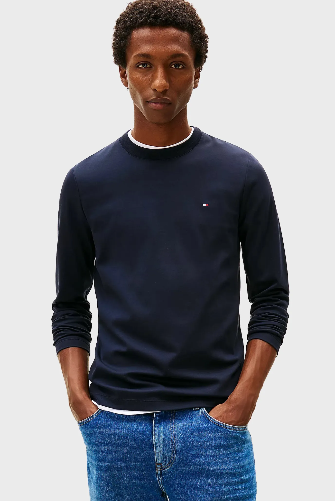 Uzun yengli futbolka LUXURY INTERLOCK LS TEE 1