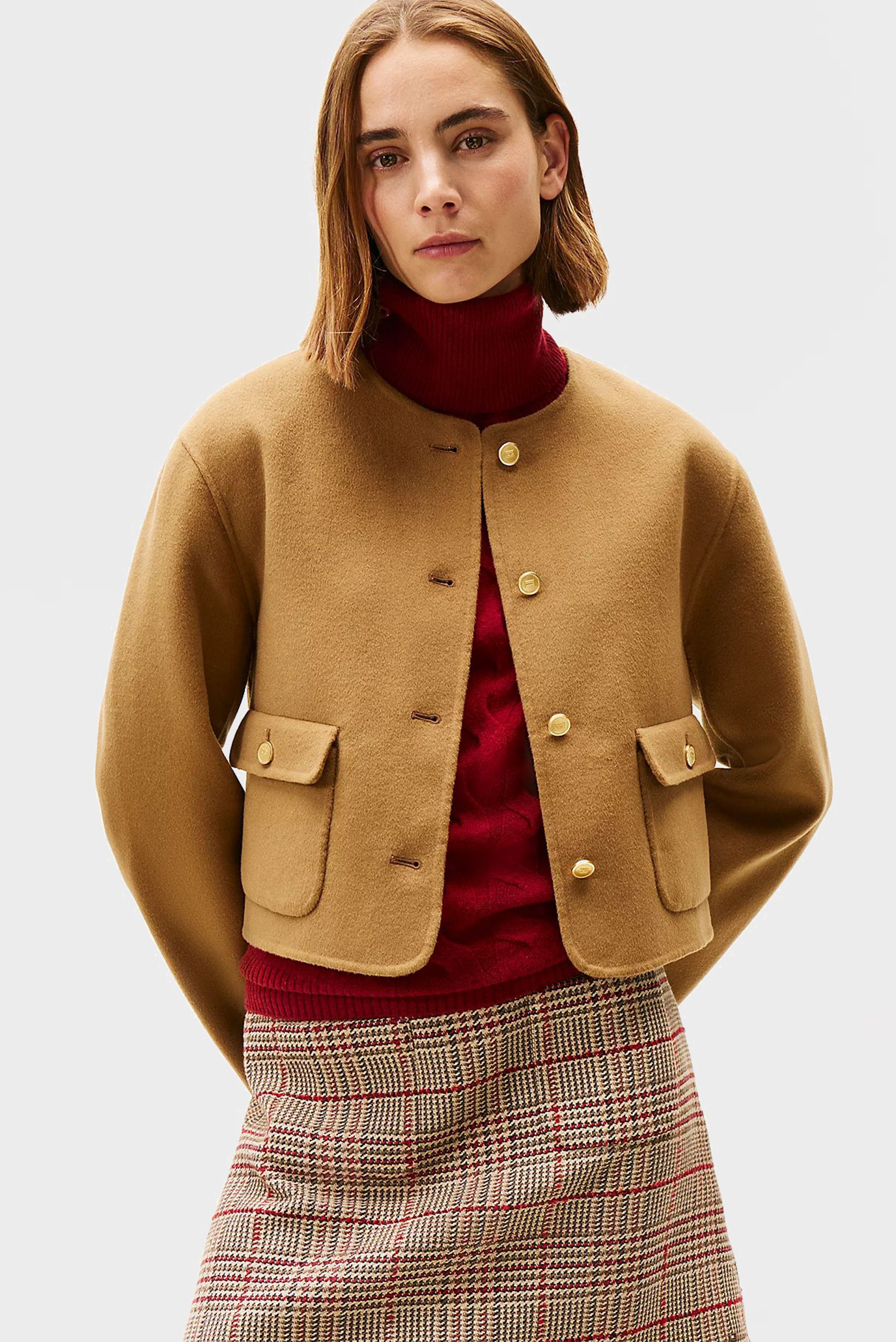 Пальто DF WOOL BLEND REG LADY JACKET 1