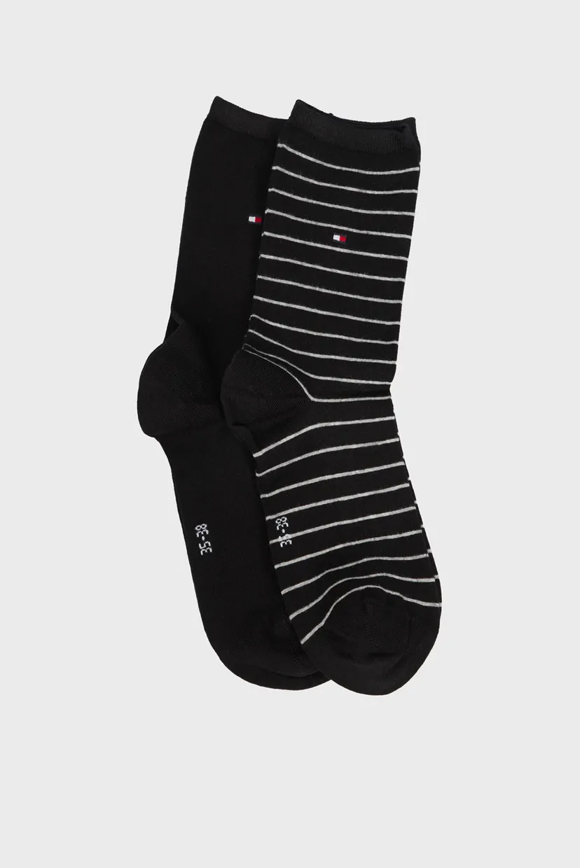 Paypoq TH WOMEN SOCK 2P SMALL STRIPE 3