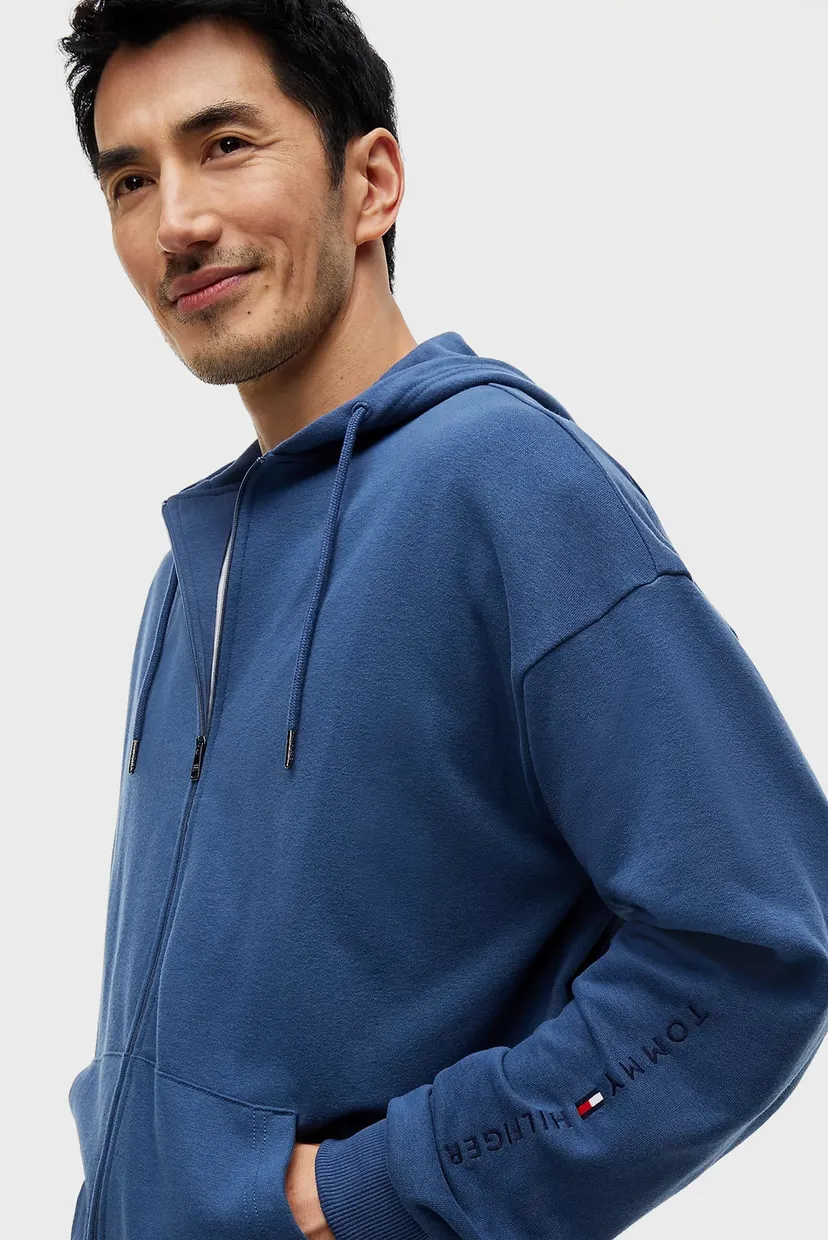 Реглан/Lounge Logo Zip-Thru Hoodie 4