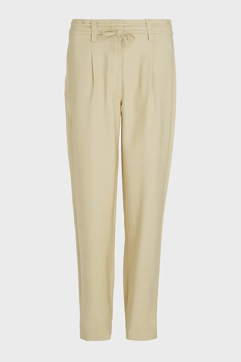 Штаны WAIST TIES TAPERED TWILL PANT 5