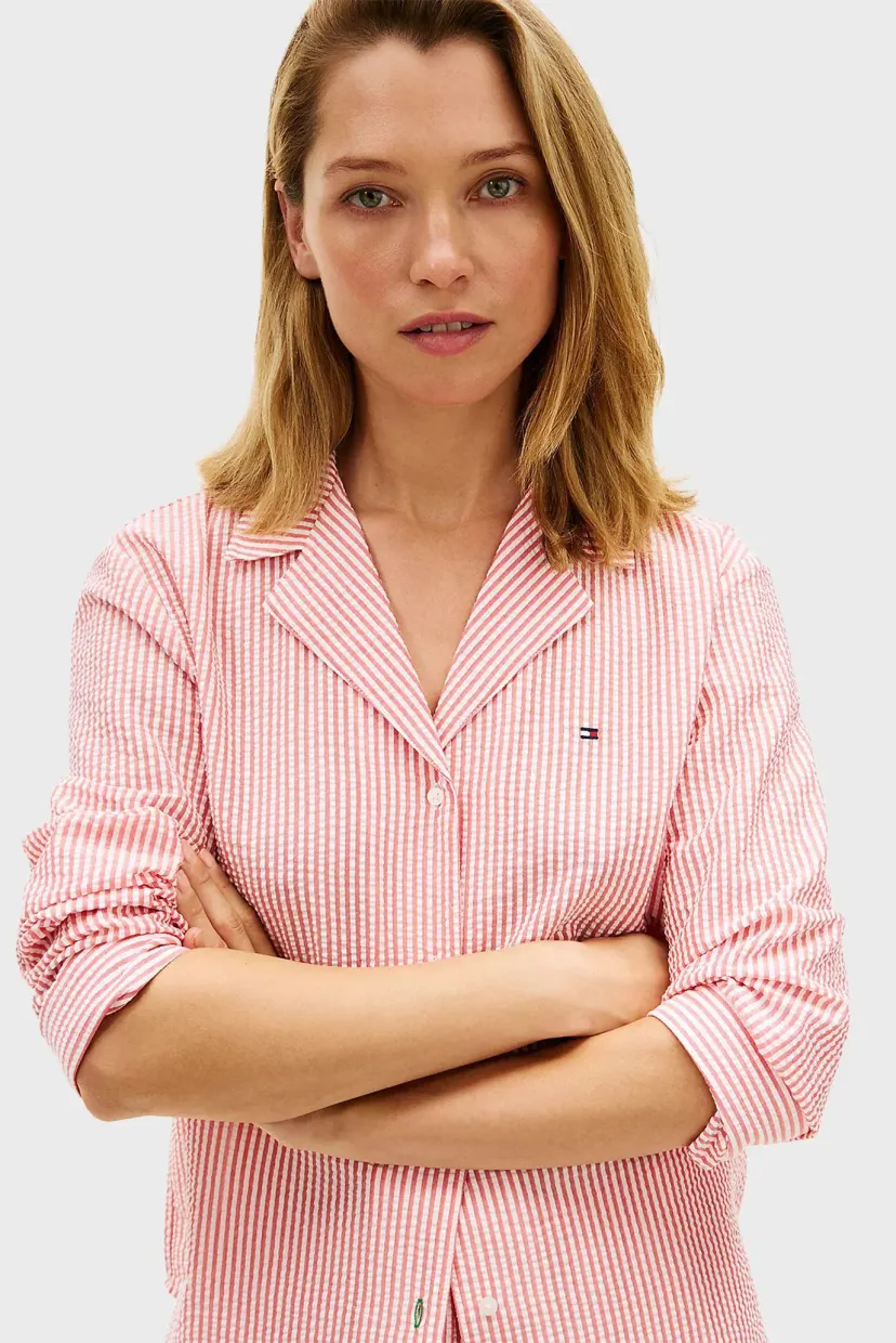 Ночная рубашка LS SEERSUCKER SHIRT 4