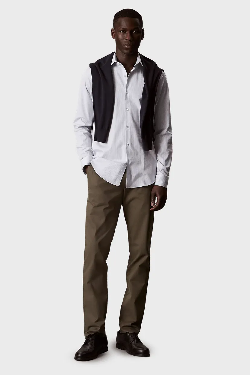 Рубашка SLIM ESNTL POPLIN STR STP 4