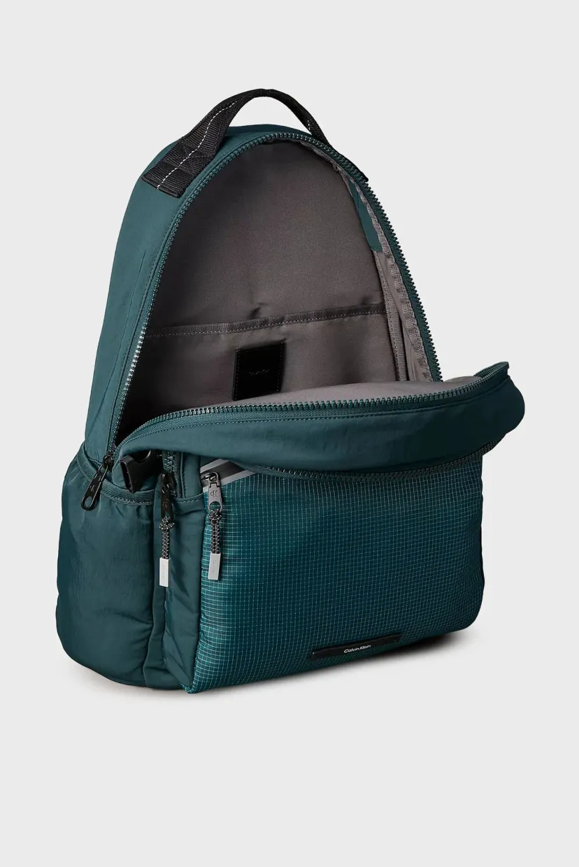 Ryukzak/STRIPED UTILITY ZIP ROUND BACKPA 3