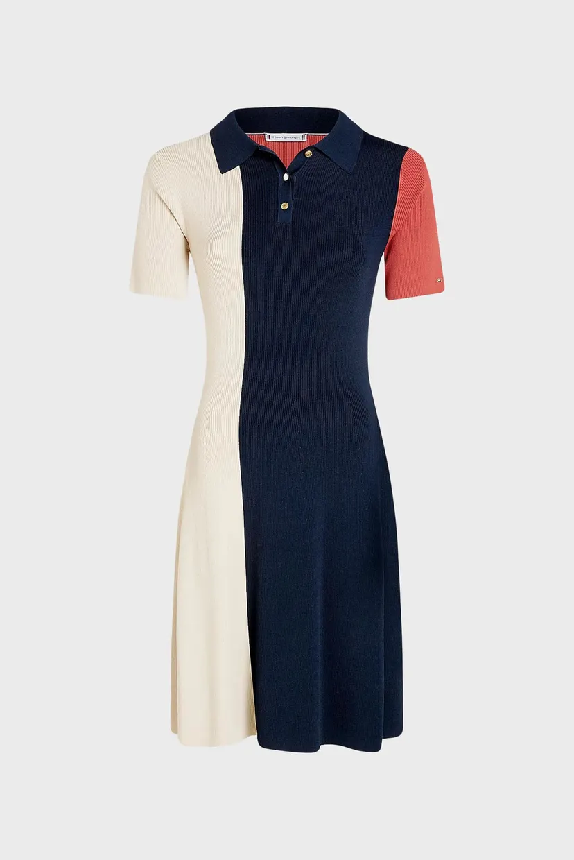 Платье RIB STRIPES POLO SS SWT DRESS 5