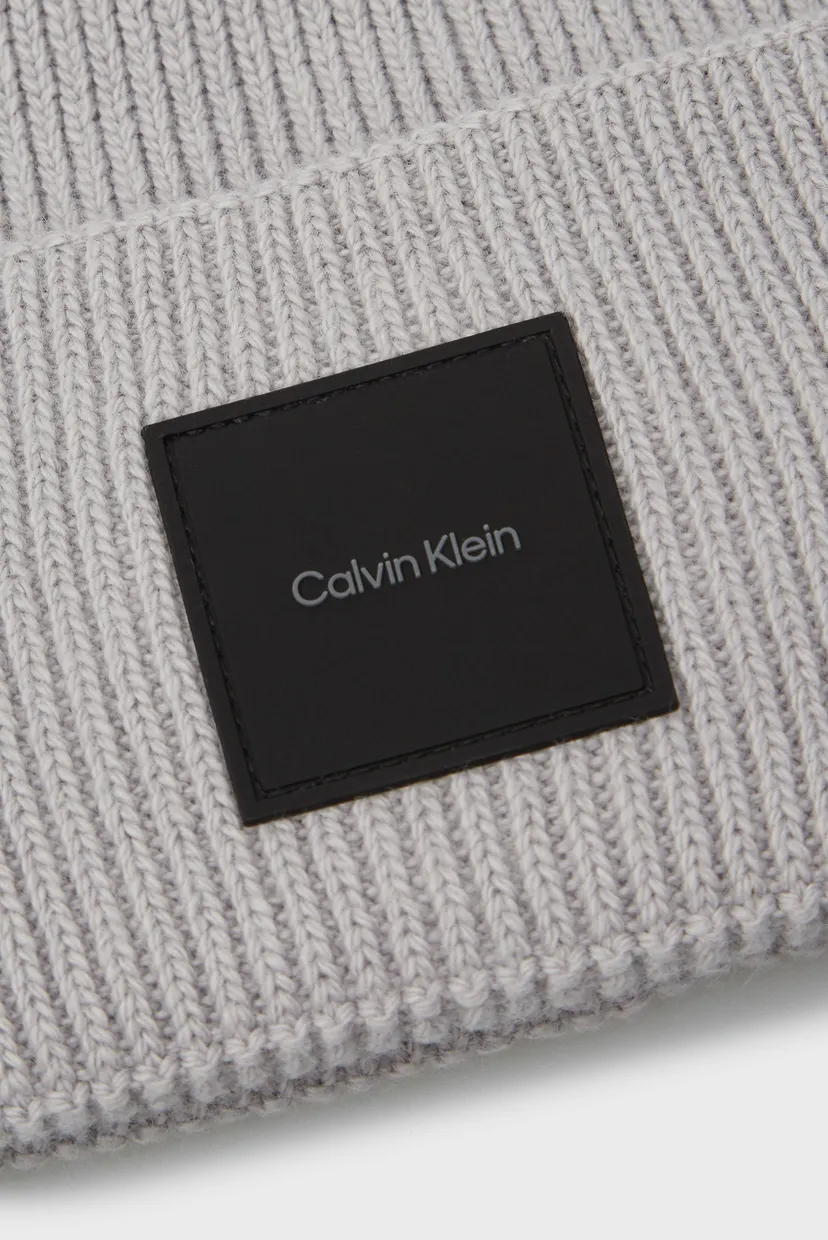 Шапка COTTON WOOL FINE RIB BEANIE 3