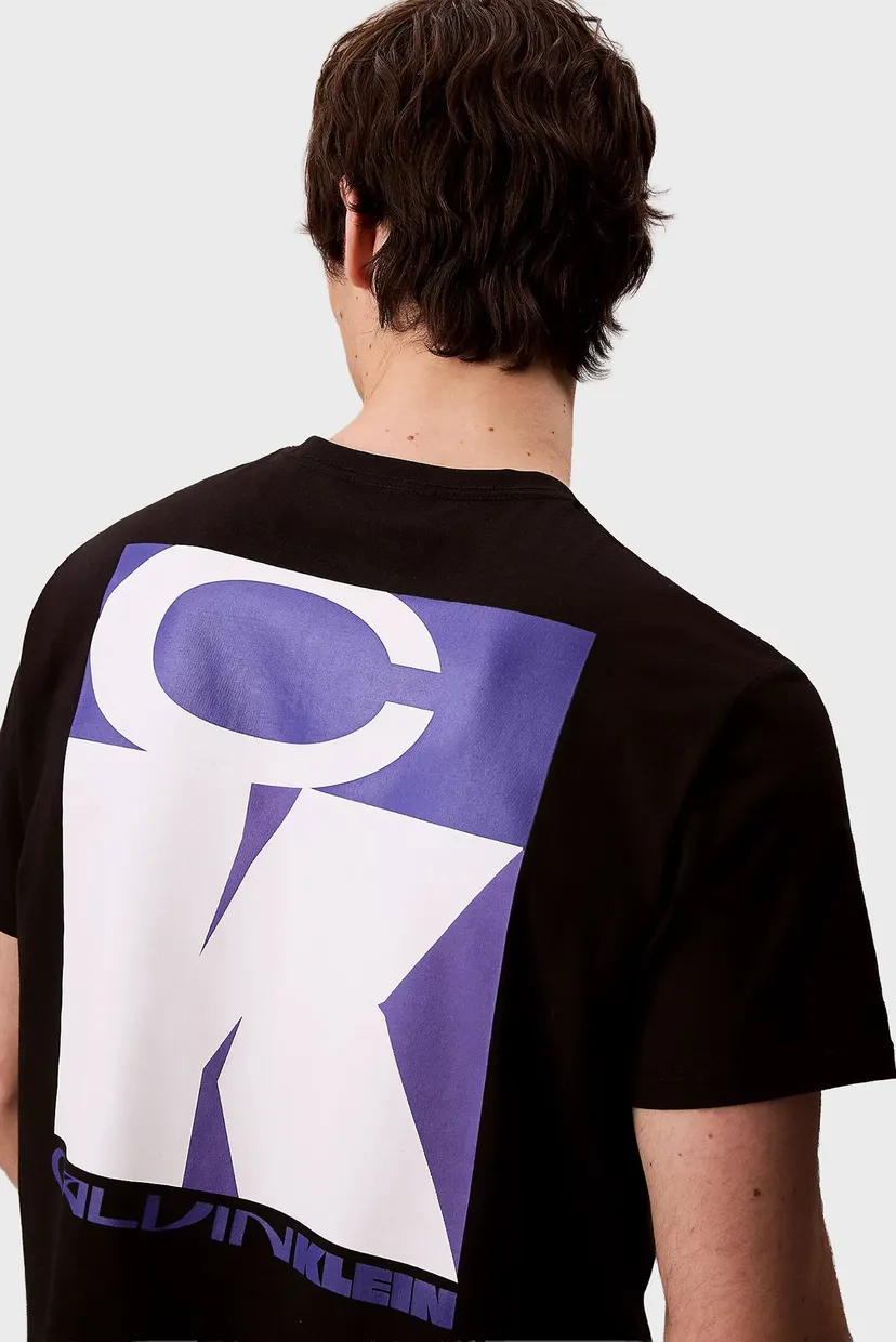 Futbolka SS 20S TC CK STACK GRAPHIC TEE 5