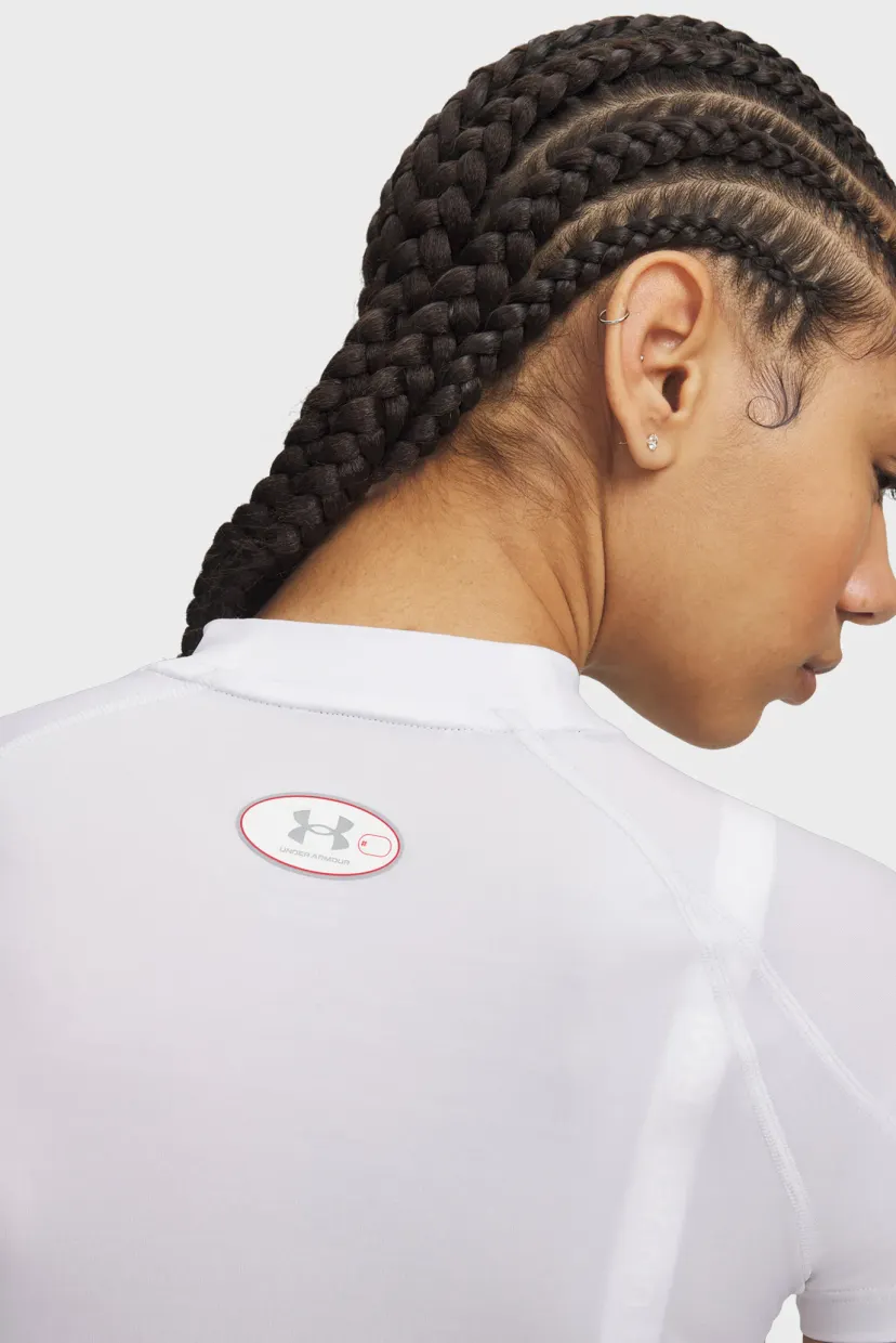 Футболка/HeatGear Elite Crop Mck SS-WHT 3