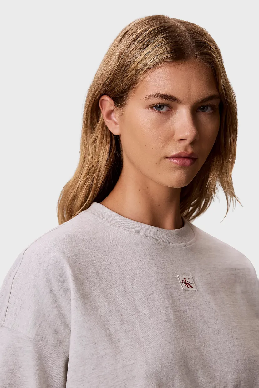 Futbolka SS WOVEN LABEL OVERSIZED TEE 4
