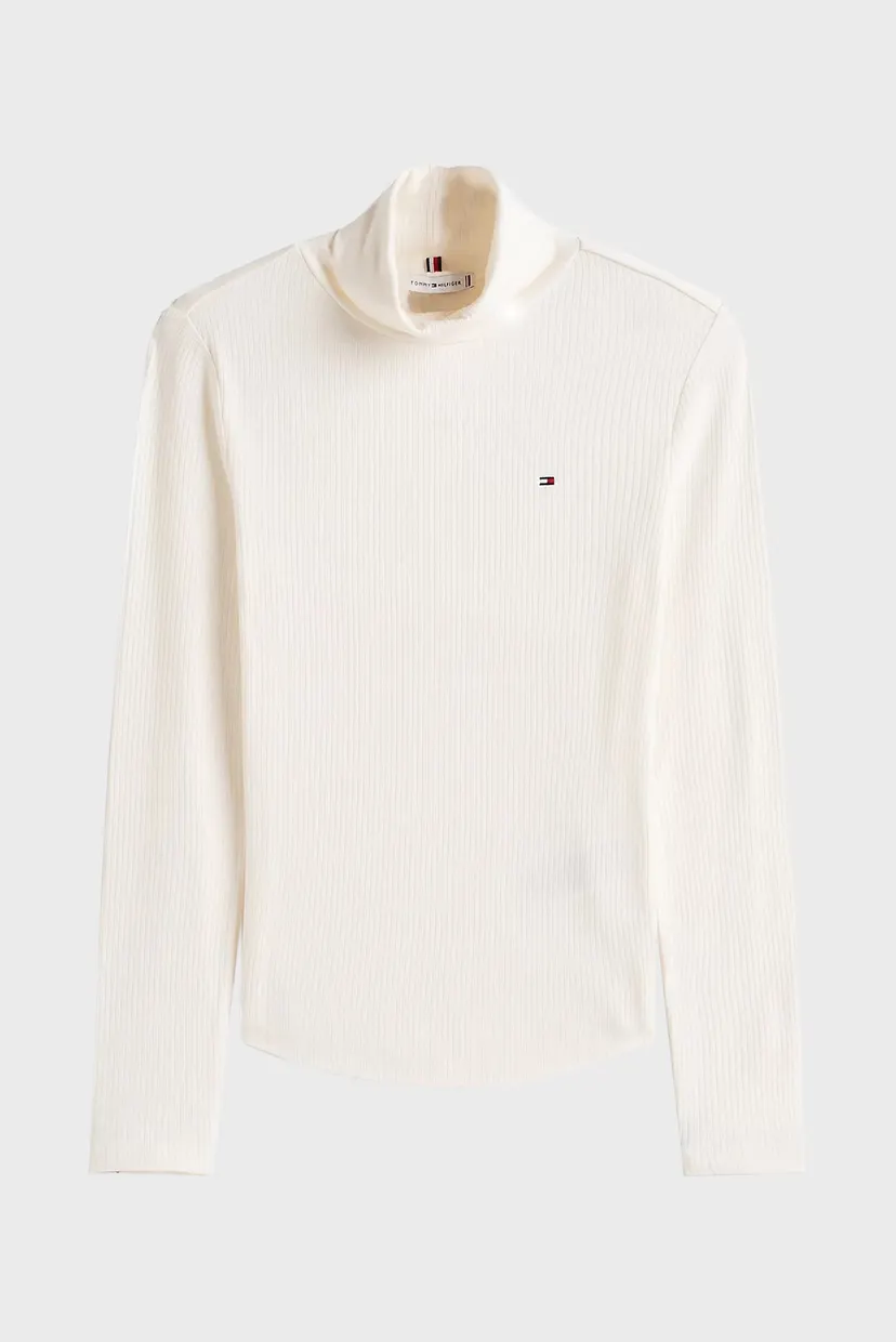 Лонгслив SLIM 5X2 RIB ROLL-NK LS 5