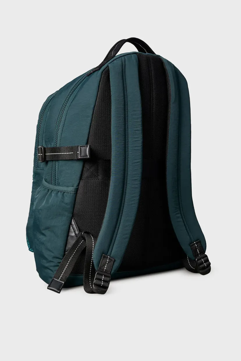 Ryukzak/STRIPED UTILITY ZIP ROUND BACKPA 4