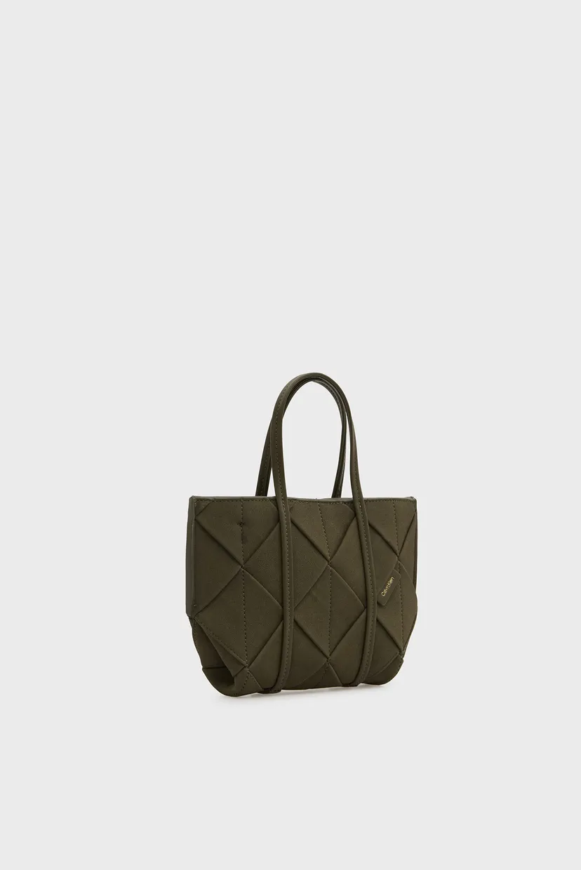 Sumka/WOVEN SUEDED MINI TOTE CROSSBODY 3