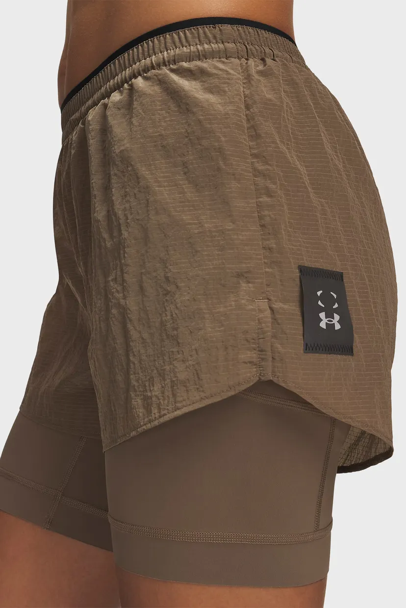 Шорты UA HB Run Short-BRN 4