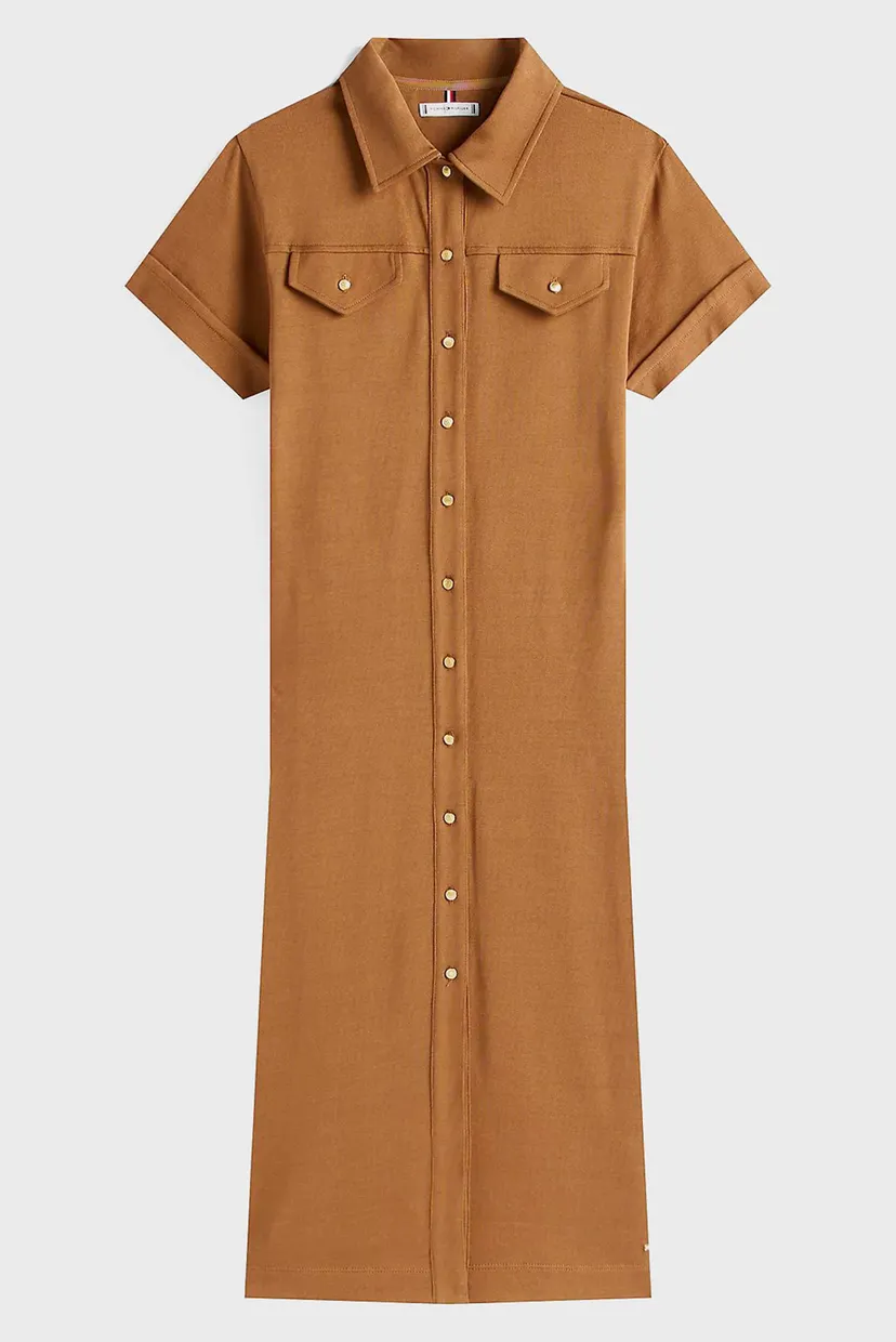 Koʻylak GOLD BUTTON MIDI SHIRT DRS 5