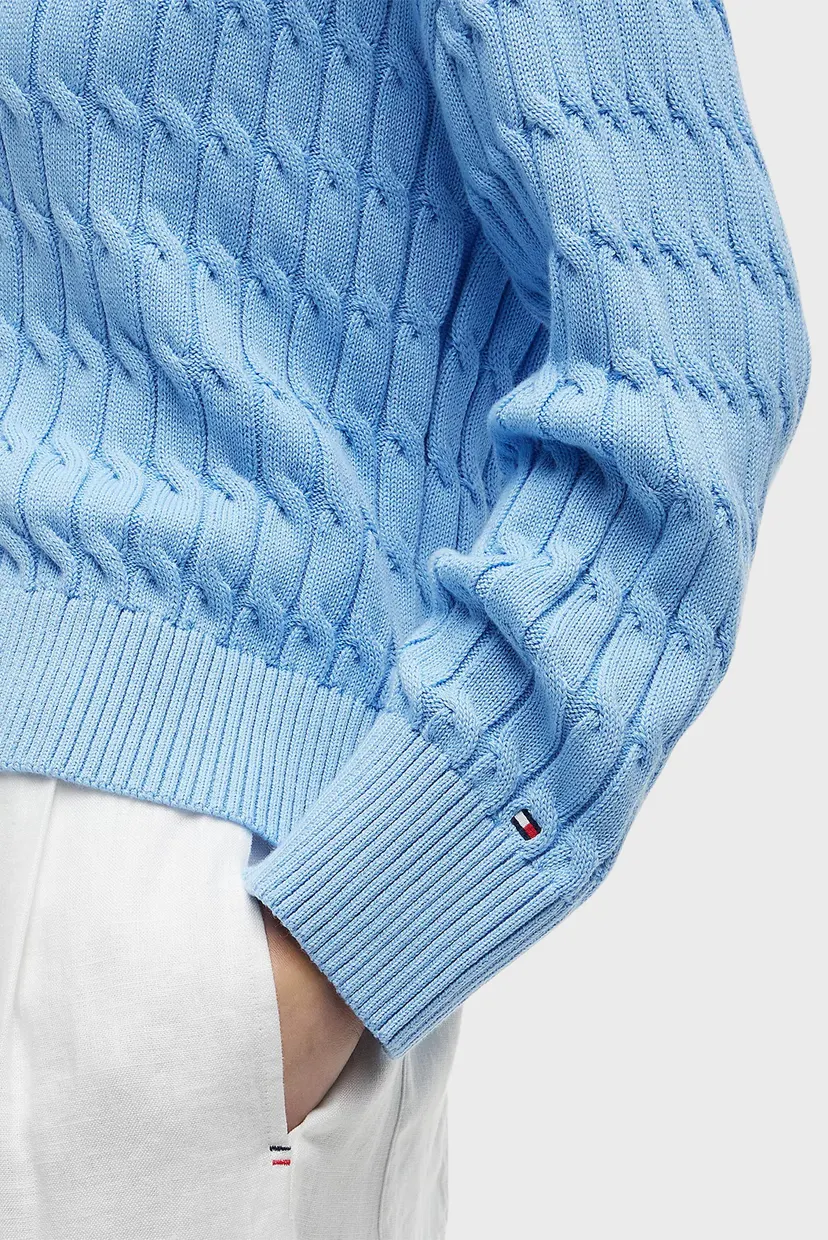 Кардиган MID GG CABLE V-NK LS CARDI 4