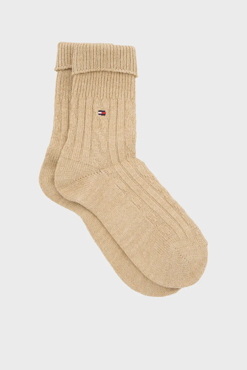 Носки TH WOMEN SOCK 1P FOLD OVER CABLE 4
