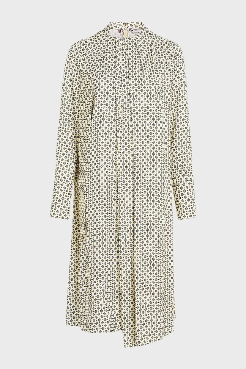 Платье FOULARD DRAPED MIDI DRESS 5