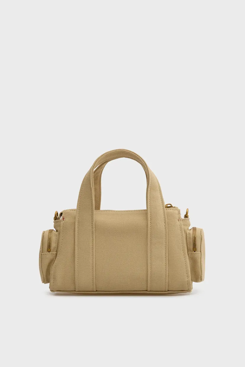 Sumka/WEBBING STRAP CANVAS POCKET BAG 4