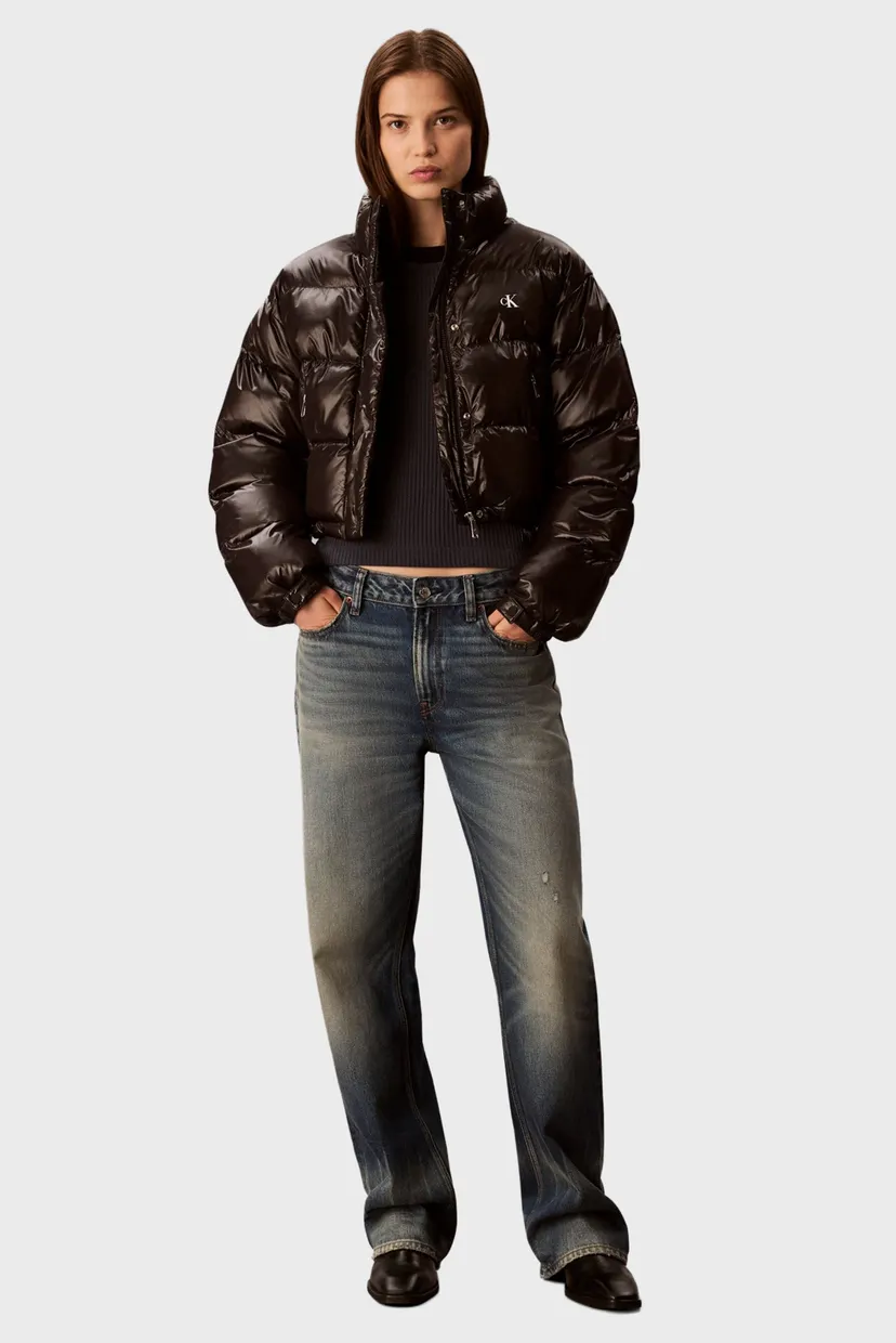 Куртка зимняя SHINE CROP PUFFER JACKET 4