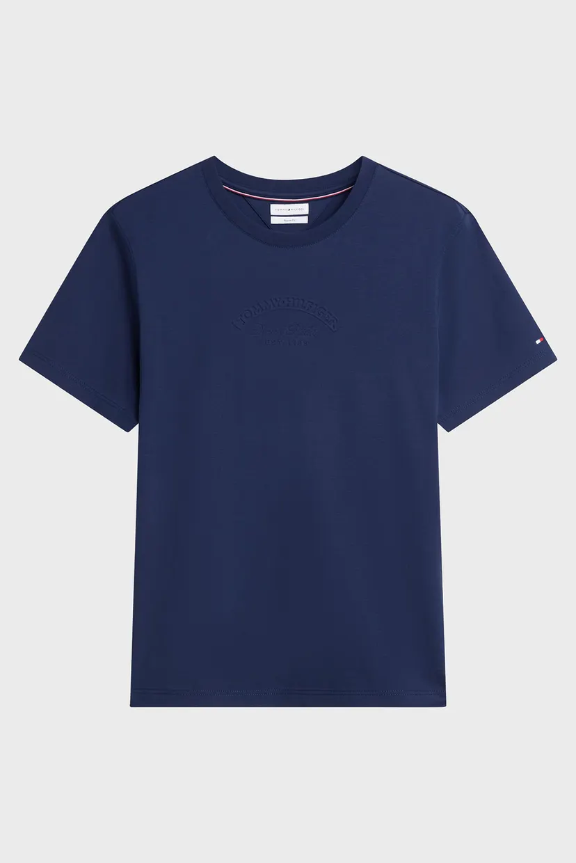 Футболка/INTERLOCK EMBOSSED REGULAR TEE 5