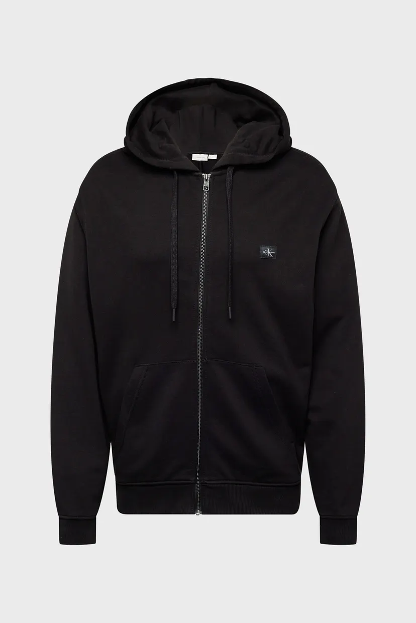 Reglan WOVEN LABEL ZIP THROUGH HOODIE 5