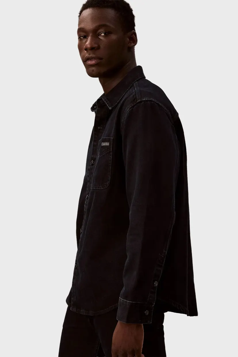 Рубашка/BLUE BLACK STONE 90S OVERSHIRT 5