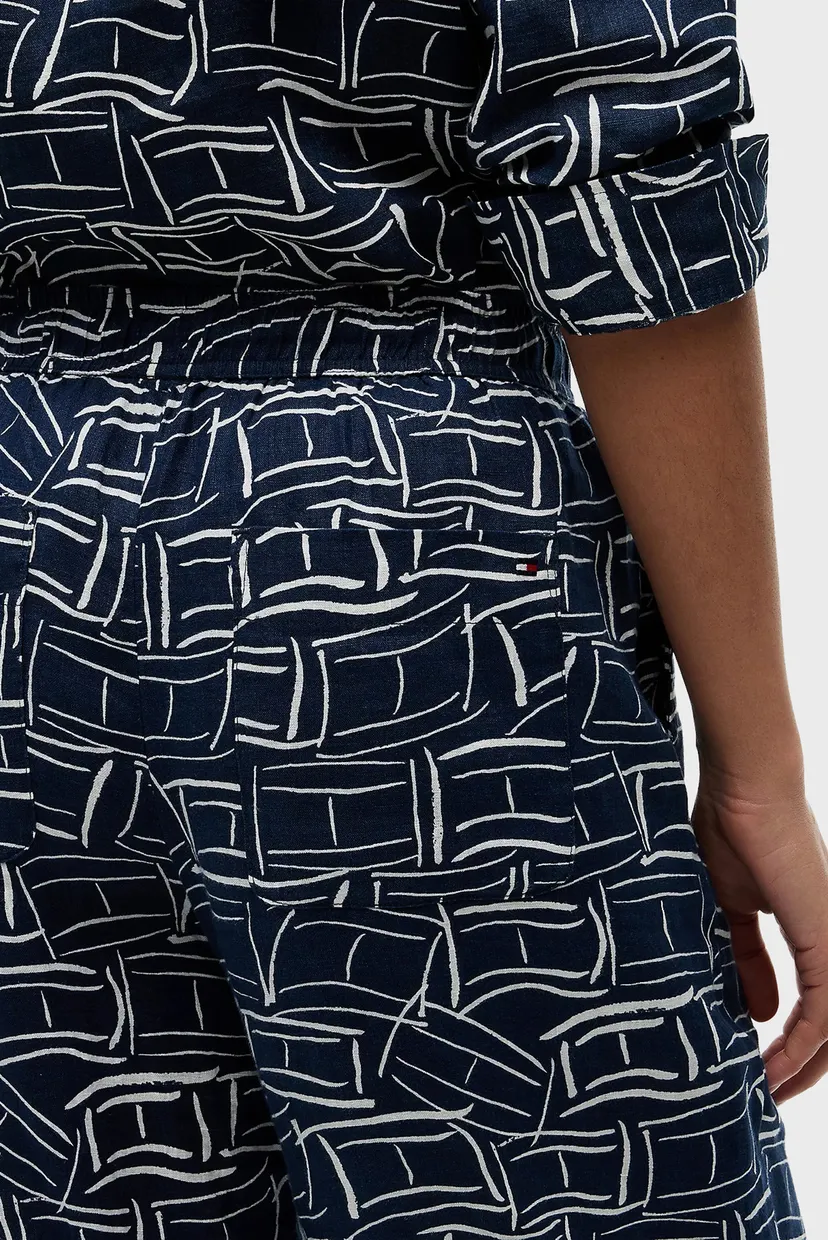 Ishton/ESS LINEN PULL ON PANTS 4
