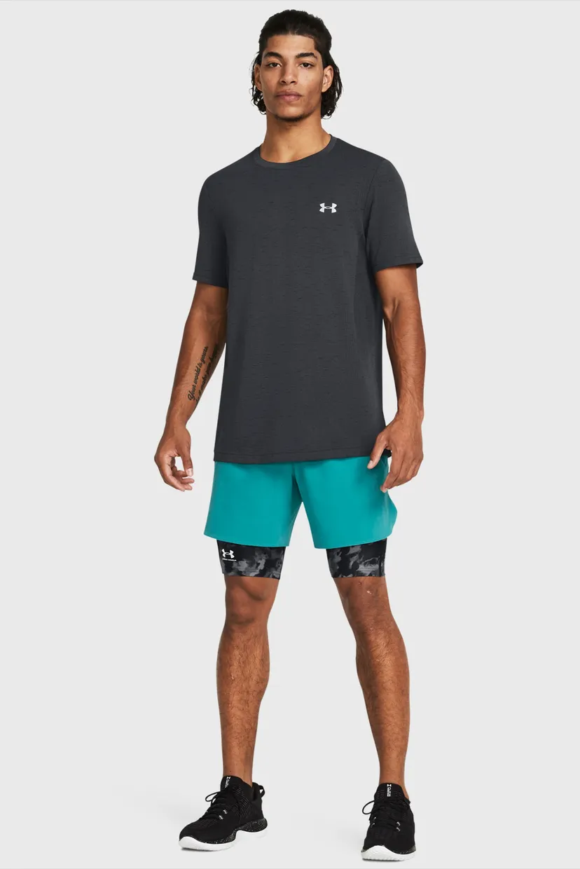 Шорты UA HG IsoChill Prtd Lg Sts 3