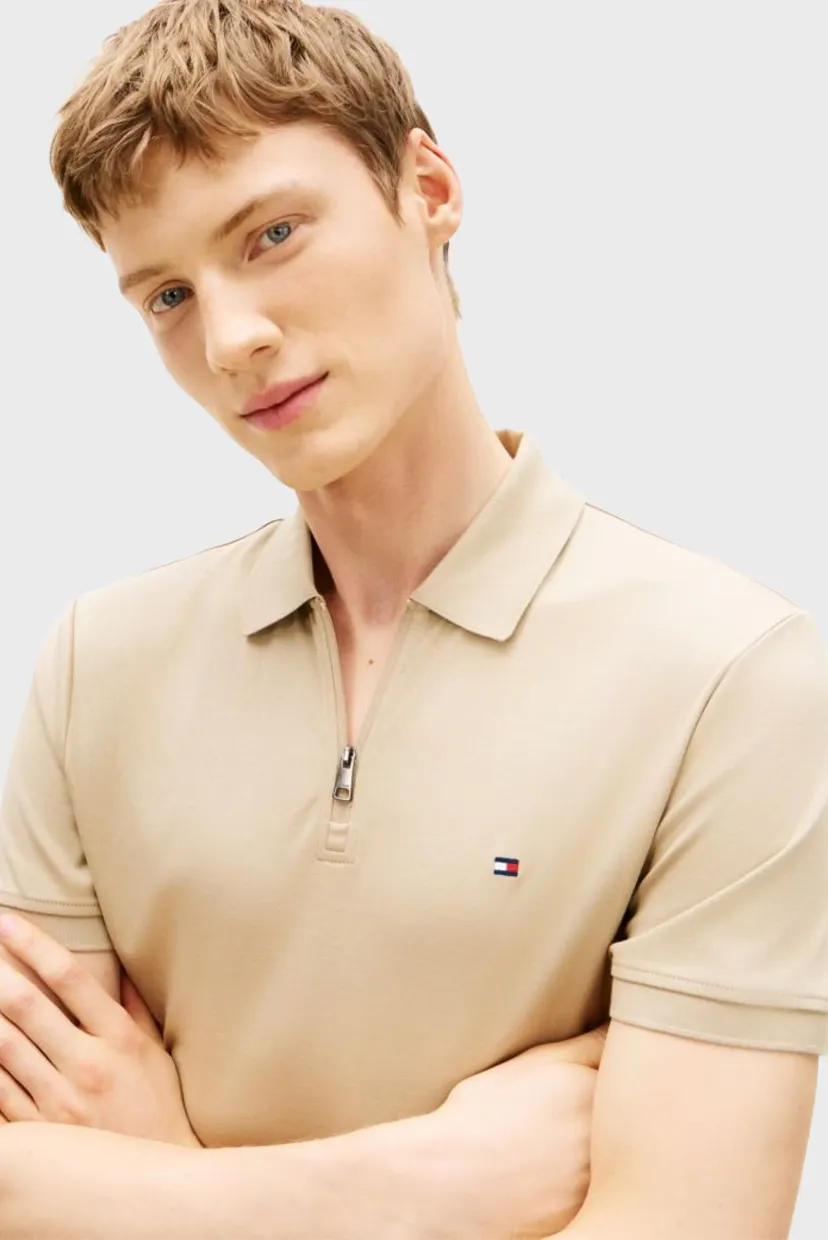 Polo INTERLOCK ZIP REG POLO 4