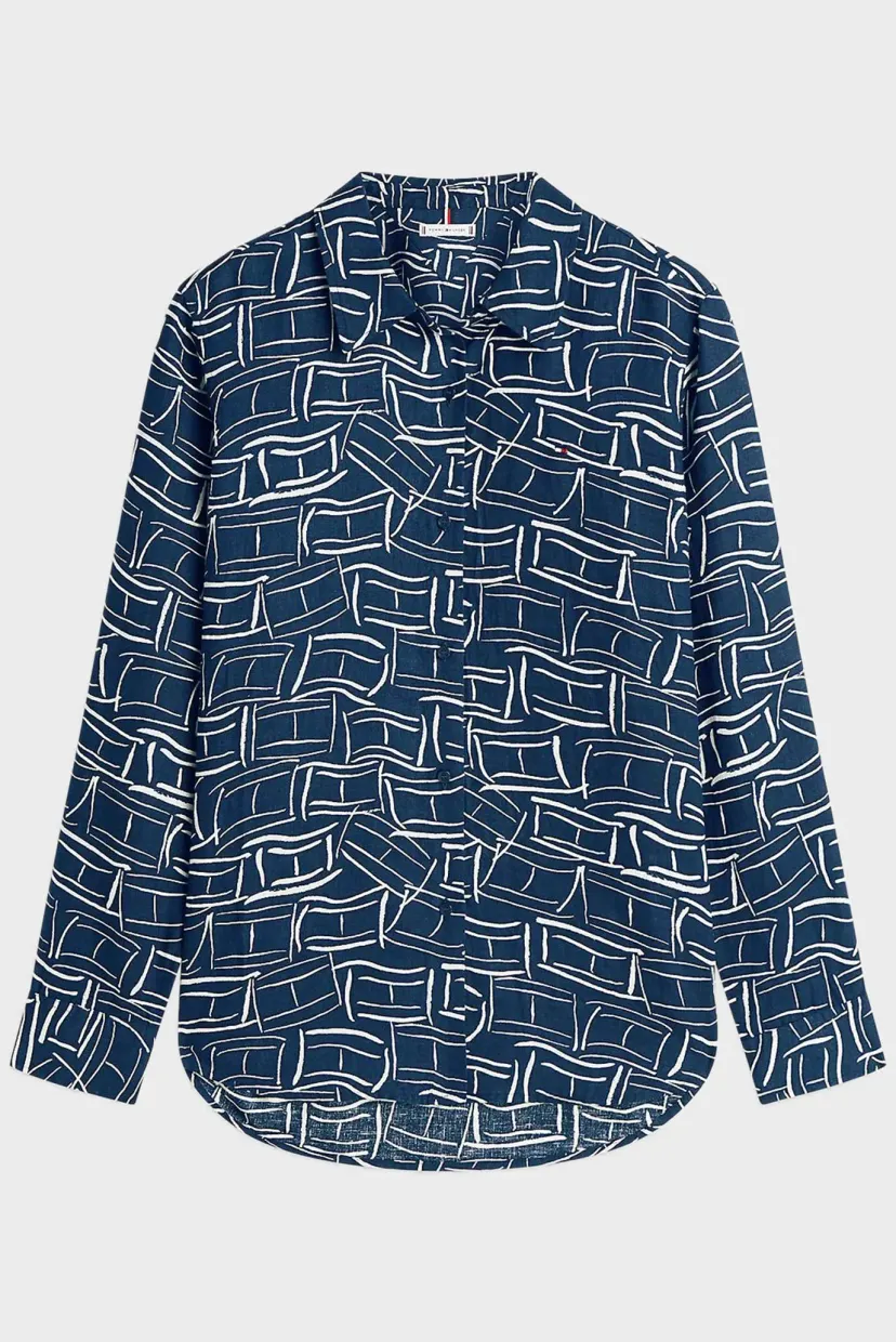 Рубашка ESS LINEN RELAXED SHIRT 5