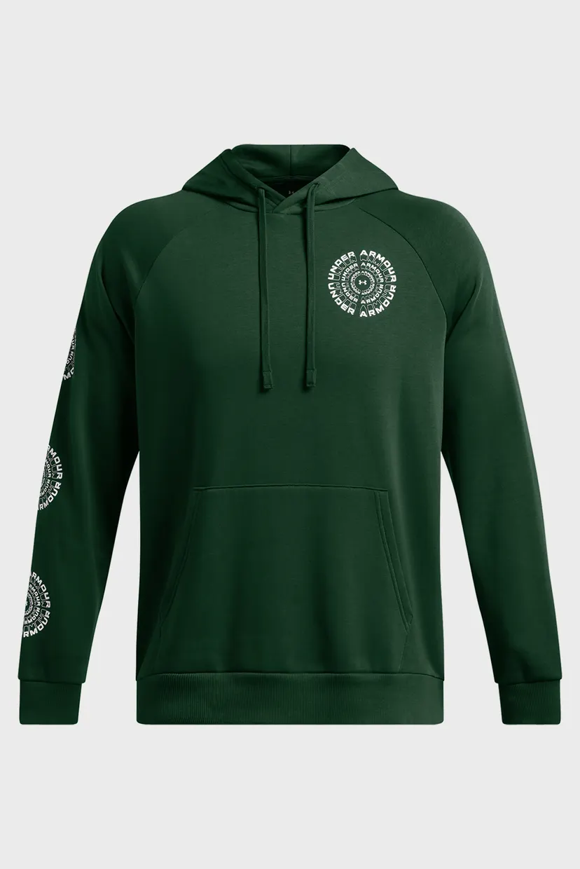 Hudi UA Rival Fleece HBR Logo HD 4