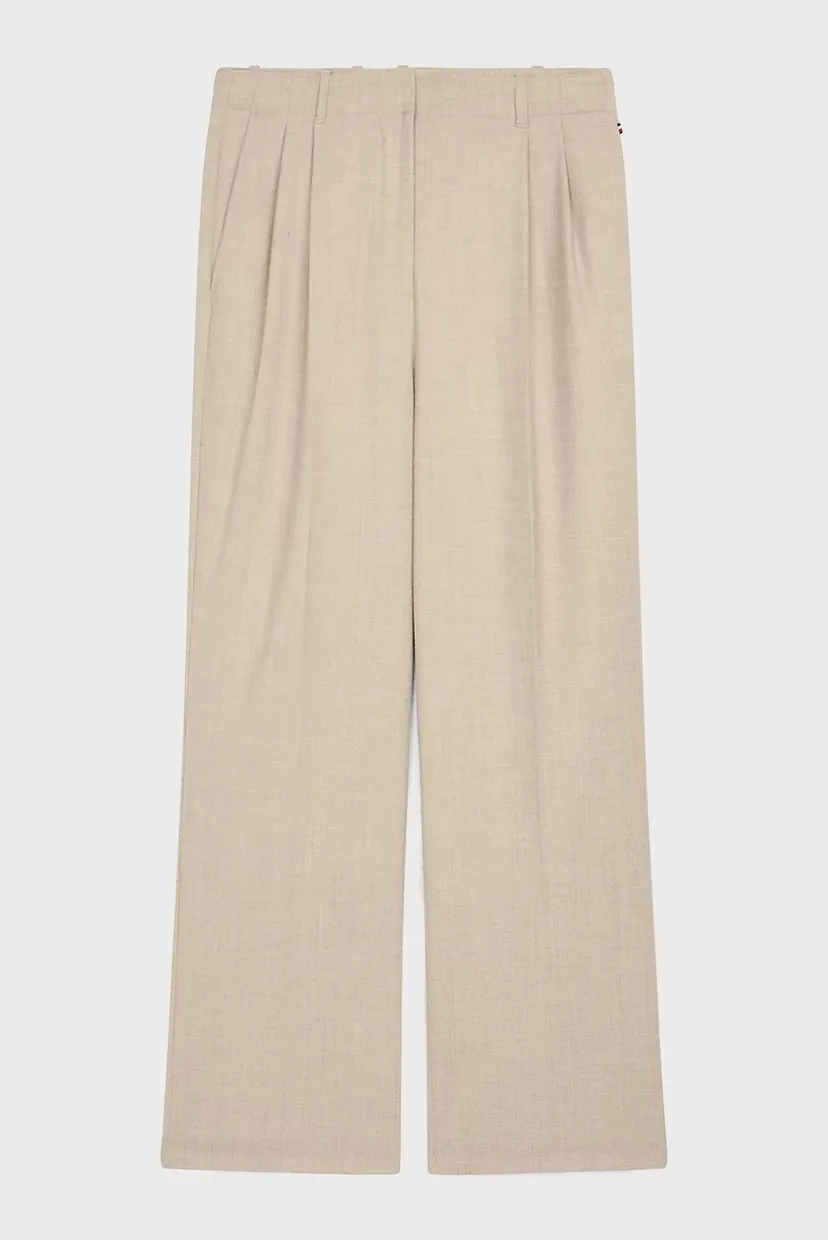 Штаны SOFT WOOL MIX RELAXED STR PANT 6