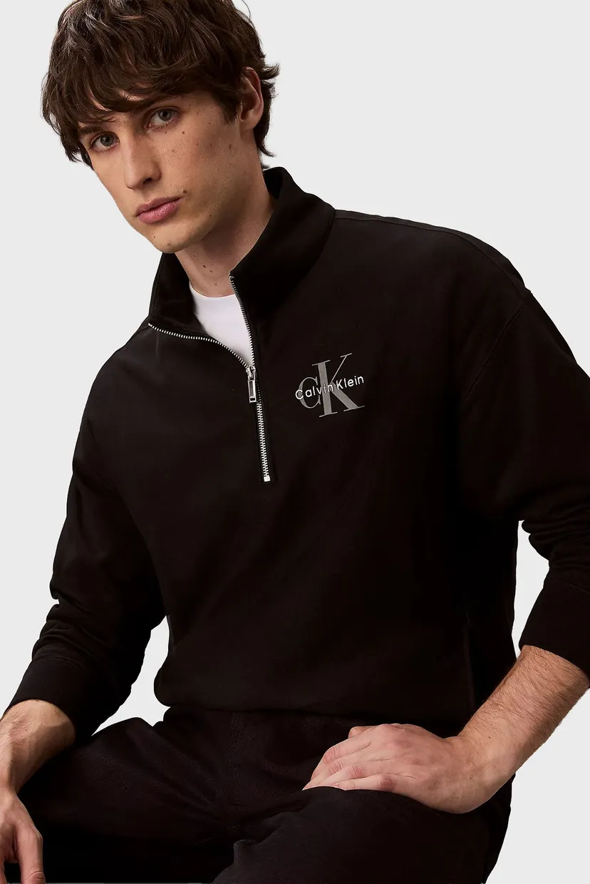 Свитшот LS PREMIUM TERRY MICRO MONOLOGO 5