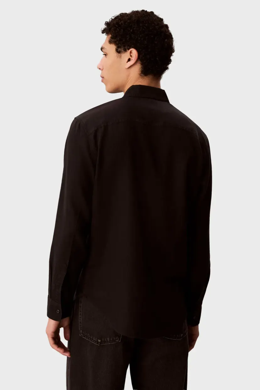 Рубашка/LS SOLID CASUAL LINEN CLASSIC SH 4