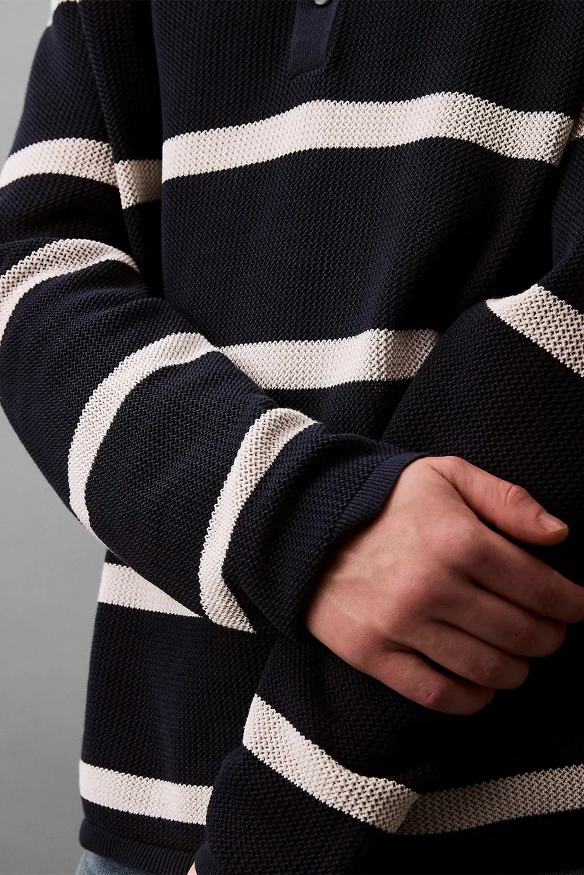 Sviter LS STRIPE POLO 12GG 6