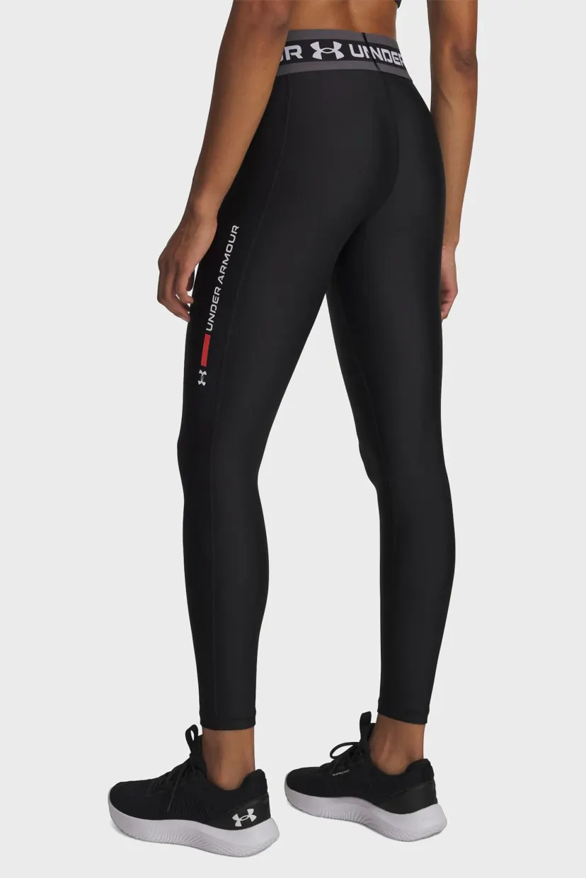 Легинсы/UA Tech Branded Legging-BLK 3