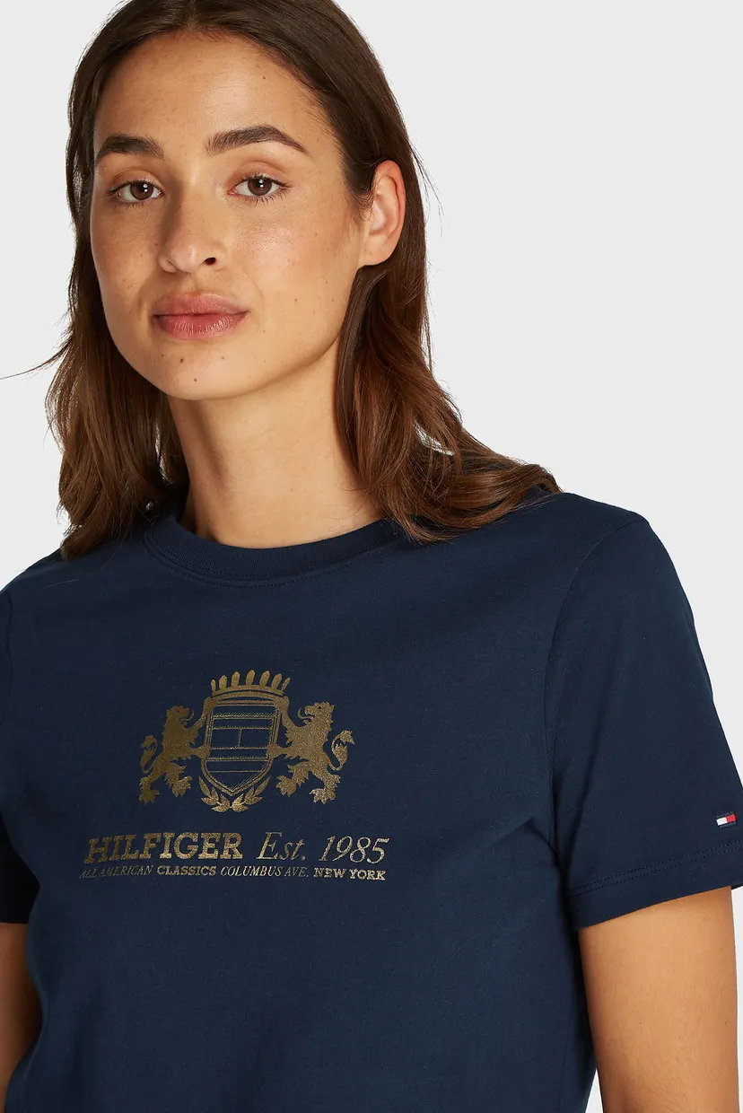 Футболка SLIM VARSITY C-NK SS 4