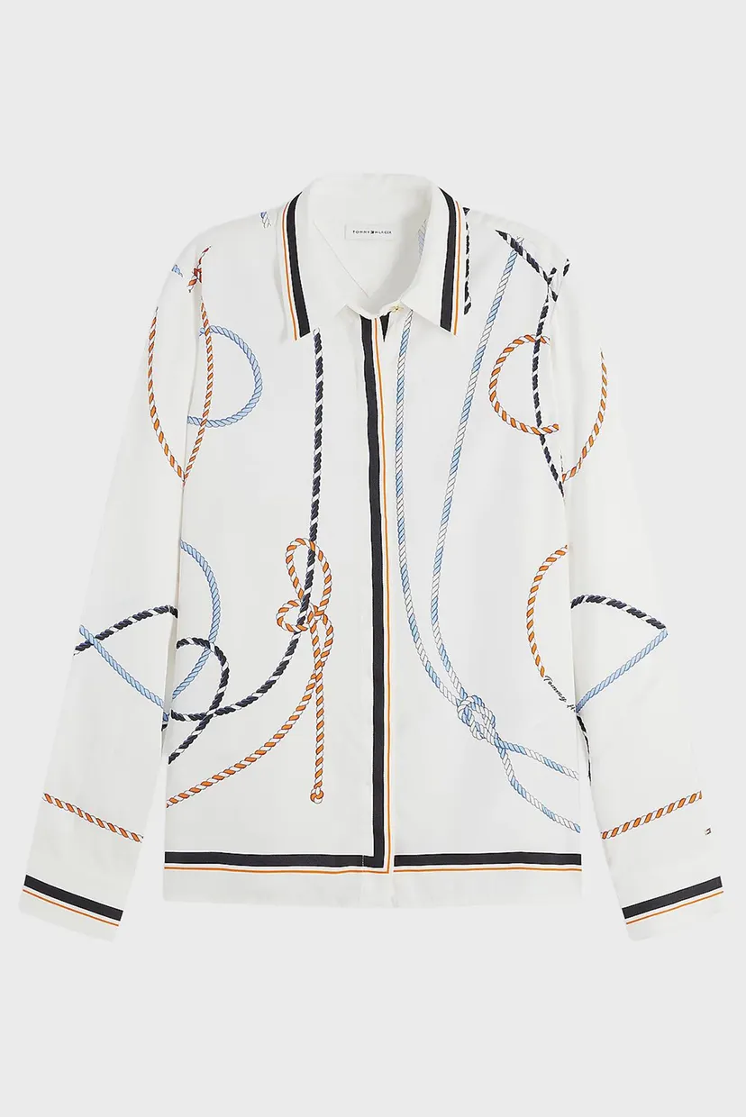 Ko'ylak/REG VIS TWILL ROPE SHIRT LS 5