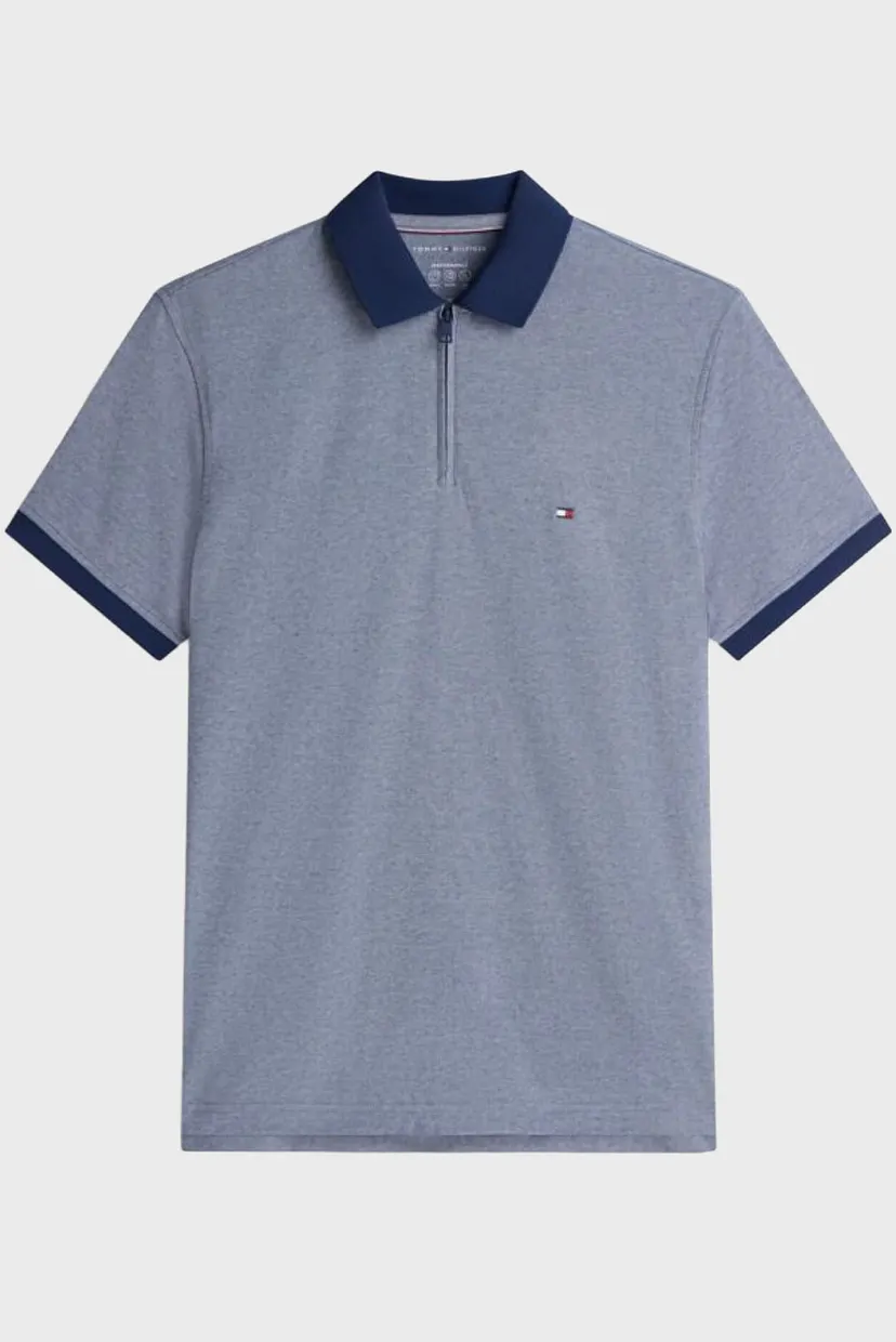 Polo PERFORMANCE OXFORD ZIP REG POLO 6