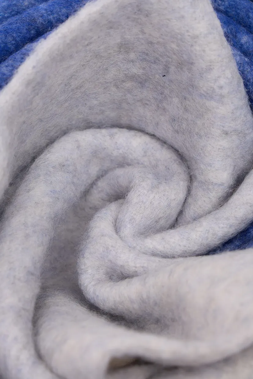 Sharf/PATCH BRUSHED CHECKED SCARF 3