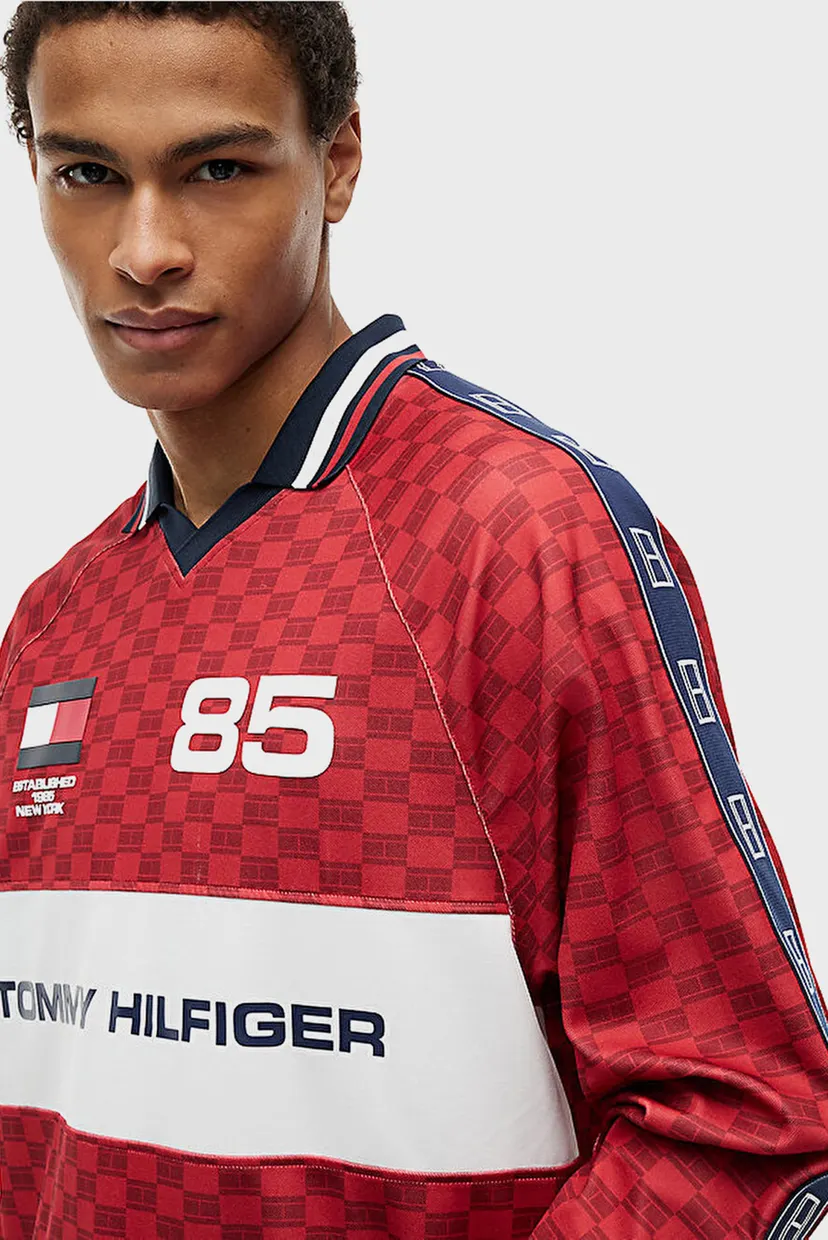 Hudi COUNTRIES LS PIQUE PRINTED RUGBY 4