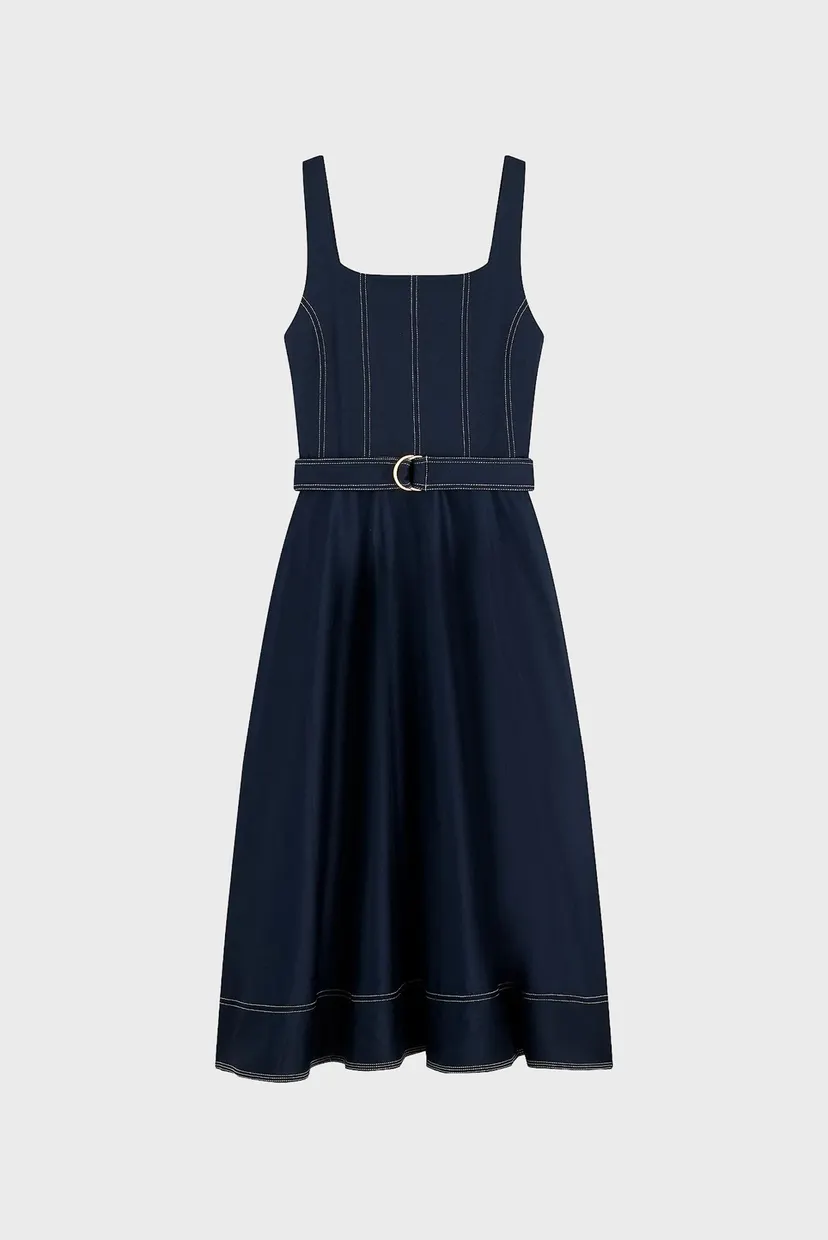 Платье/CONTRAST STITCH TNK DRESS 6