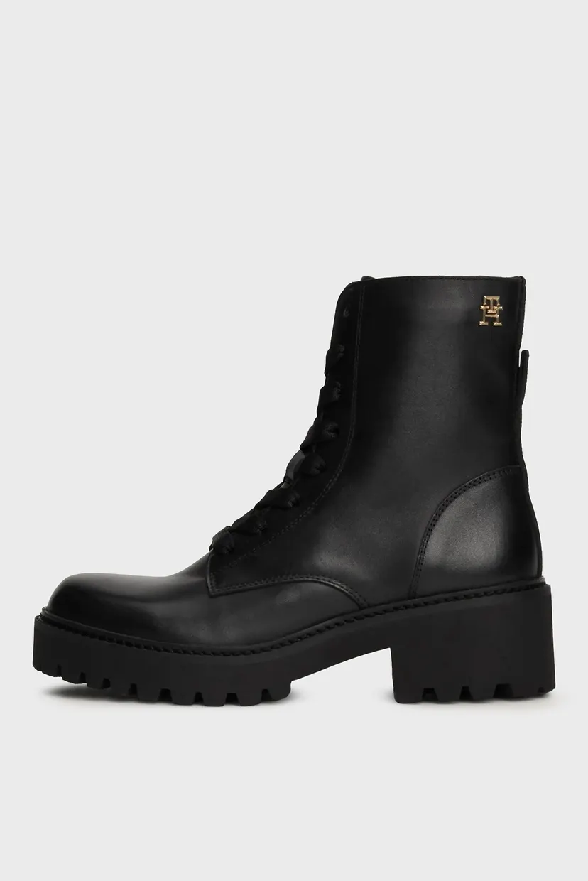 Etiklar CHIC MID HEEL LEATHER LACE-UP 7