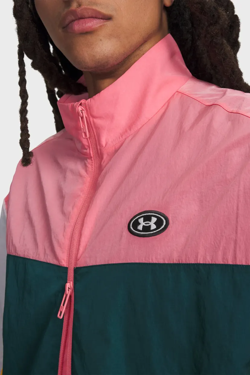 Ветровка/UA Icon Woven Track FZ-PNK 4