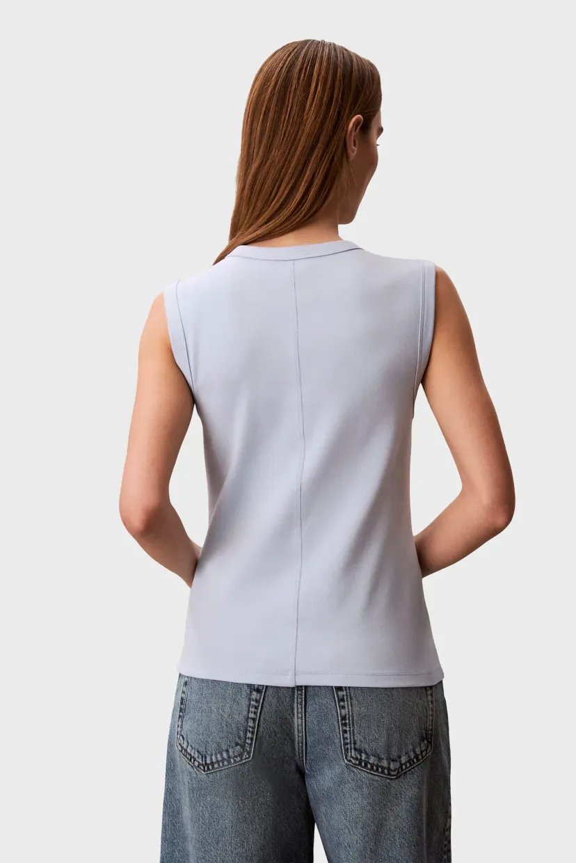 Mayka/SL 1X1 REFINED COTTON RIB TANK 3