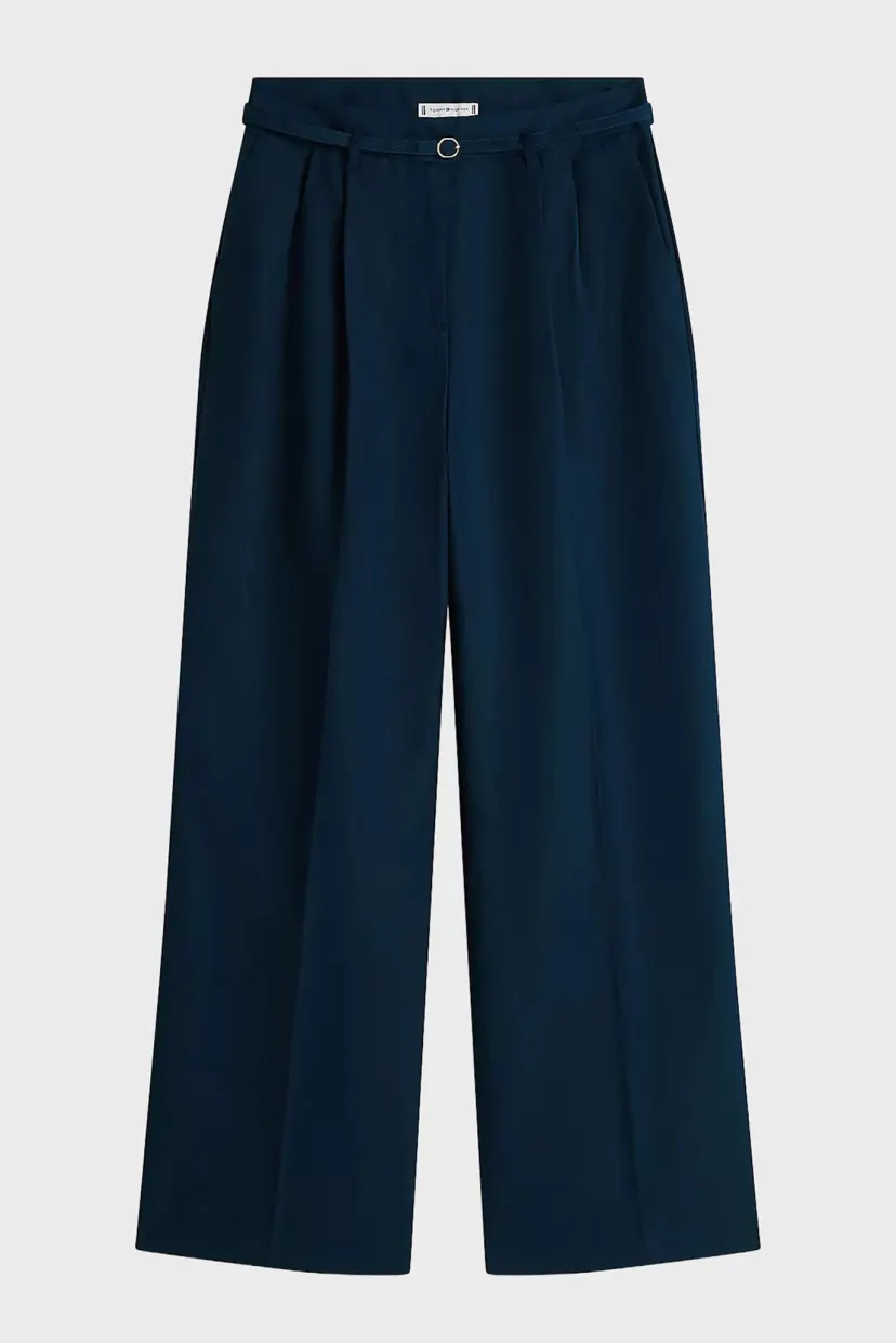 Ishton LINEN BLEND WIDE LEG PANT 5