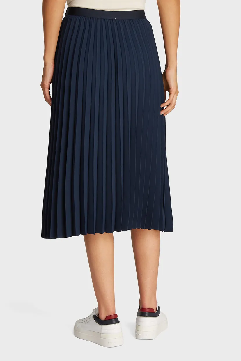 Yubka FLUID PLEATED PULL ON MIDI SKIRT 3