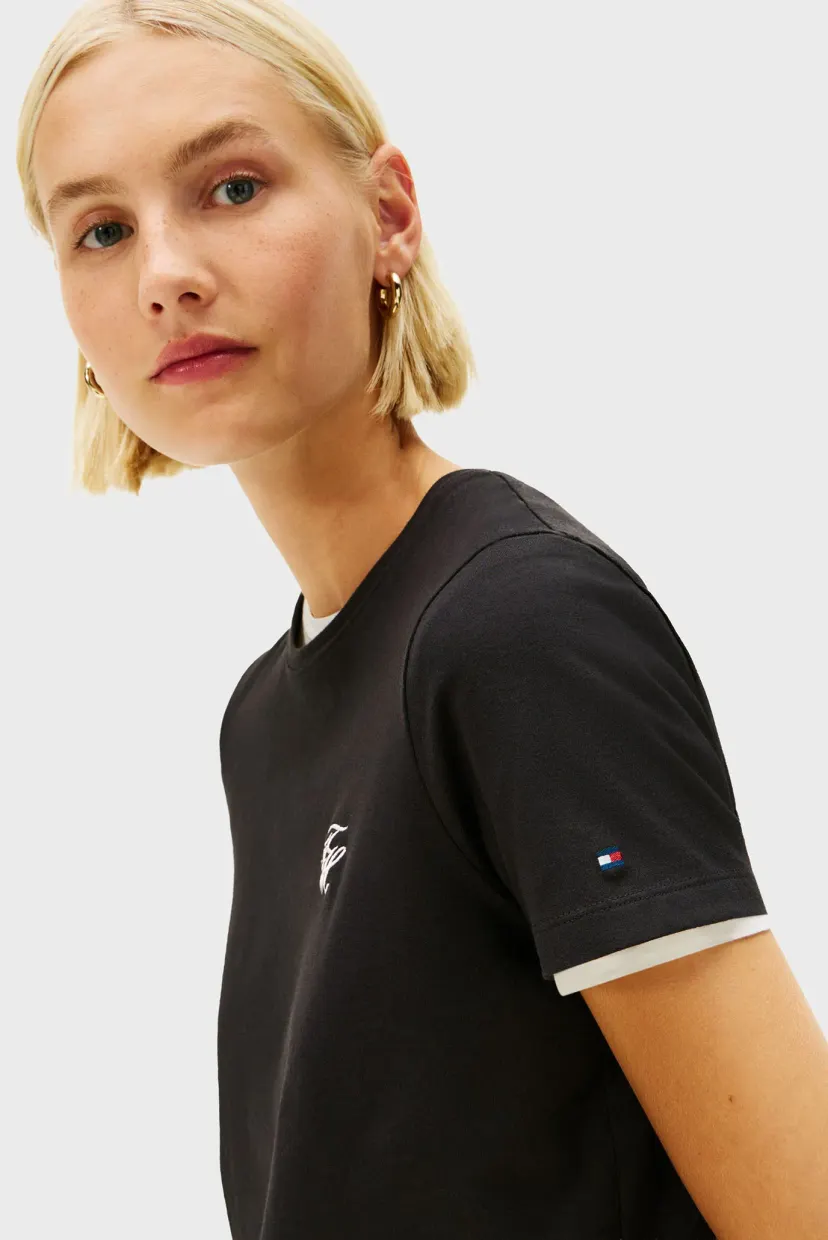 Футболка TH SCRIPT REG C-NK SS TEE 4