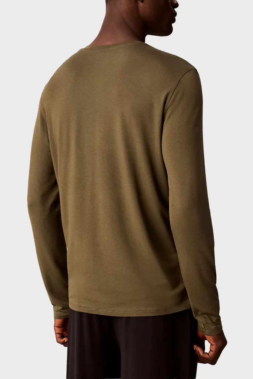Футболка/MODAL L/S HENLEY 4